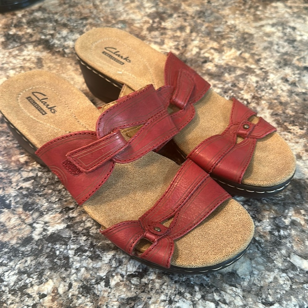 Clarks Women's Merliah Karli Slide Sandal Size 6